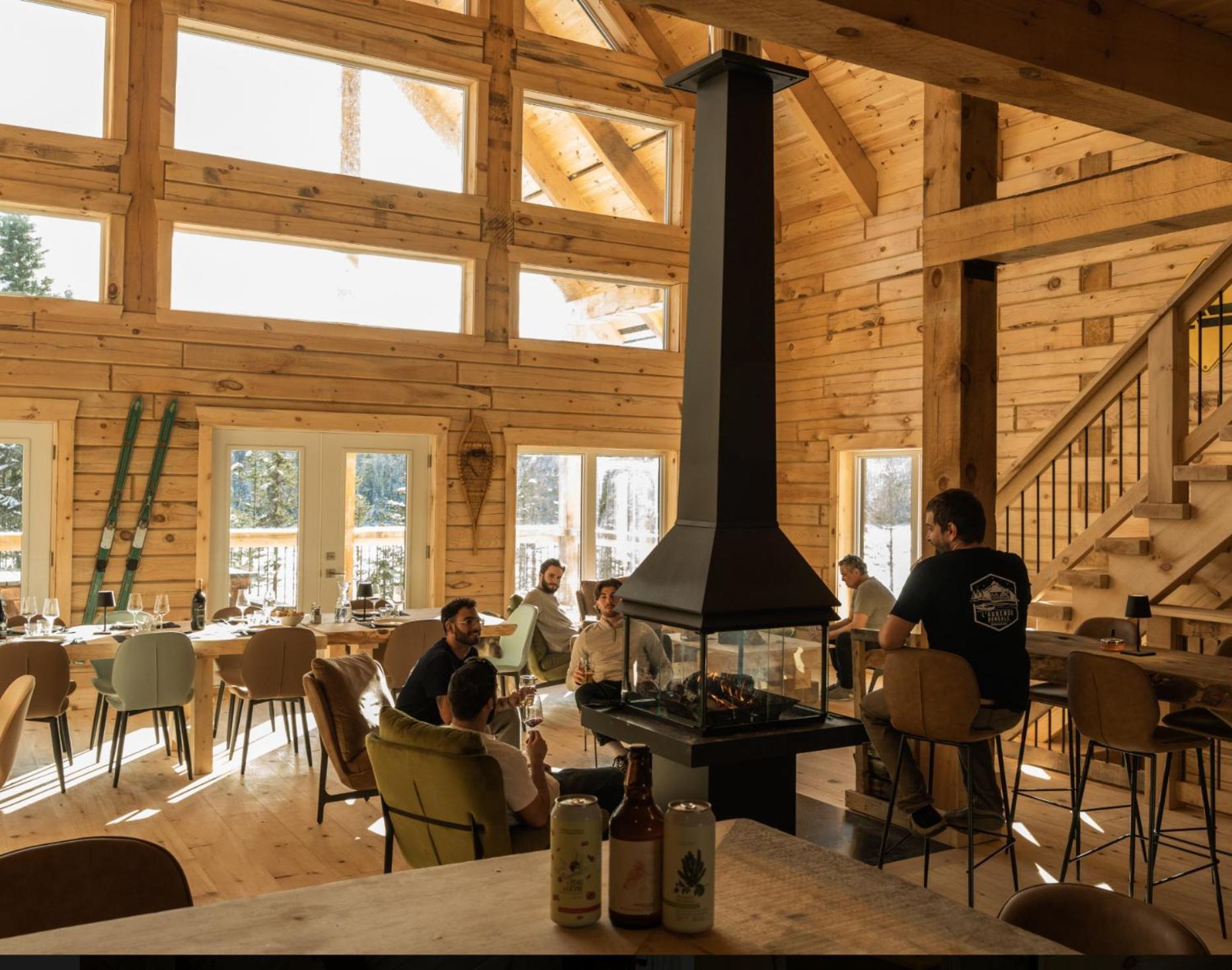 Auberge Boreale De Charlevoix Petit-Saguenay Exterior foto